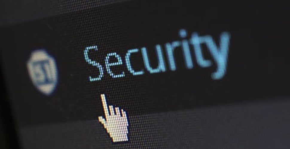 Интерфейс за Сигурност с Курсор над Текста Интерфейс за сигурност с курсор над текста Сигурност и защитна икона.